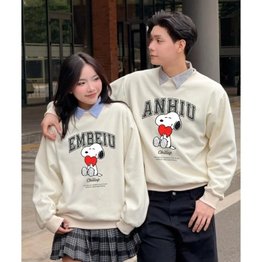 Giao Ngay Áo Sweater Couple Nỉ Chillup Studio Unisex Lông Cáo Dày Dặn – Áo Đôi Snoop TC248 Cao Cấp Đón Tết 2.026 Giá 149k