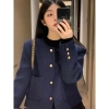 GIAO TẾT Áo khoác dạ tweed nữ dài tay chất len dày thu đông HANGHANG - 239.000₫ 6