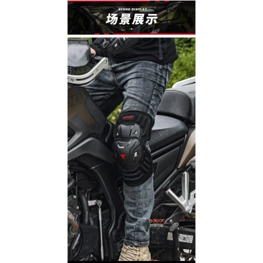 Giáp bảo vệ đầu gối Motowolf MDL1.029B chính hãng: Bảo vệ thoải mái, giá 425k