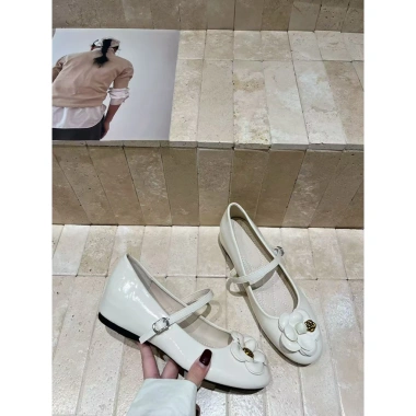 Giày ballet tiểu thư hoa trà đế 3cm êm chân - Siêu xinh QC loại 1 Meybaiyi 450k 4 Giày ballet tiểu thư hoa trà đế 3cm êm chân - Siêu xinh QC loại 1 Meybaiyi 450k 4