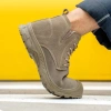 Giày Bảo Hộ Nam Cổ Cao Chống Đinh Cách Điện Leo Núi Khaki - Giá 259.000₫ 4