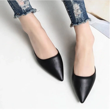 Giày bệt nữ đính nơ sang chảnh, nhẹ nhàng với đế cao 1.5cm, giá 58.604₫