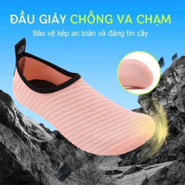 Giày Biển Yoga Lặn – Siêu Nhẹ, Đế Cao Su Chống Trơn, Thoát Nước Nhanh 79k 5