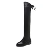 Giày boot gót cao qua gối đế bệt BNCC36 - Phong cách du lịch, đi chơi, giá 410k 3