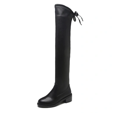 Giày boot gót cao qua gối đế bệt BNCC36 - Phong cách du lịch, đi chơi, giá 410k 3
