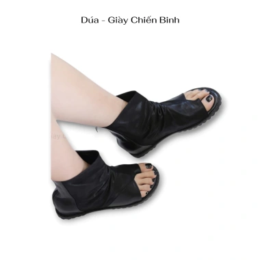 Giày Boot Xỏ Ngón Cổ Ngắn Cao Cấp KAILI B02 Chính Hãng, Đế Độn 3.5, Nữ Sang Trọng - 529.000 VND 2