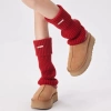 Giày bốt Lolita Radiantsync dệt đan đỏ - 36/38/43cm, Tết Nguyên Đán & cosplay, giảm 22% 8