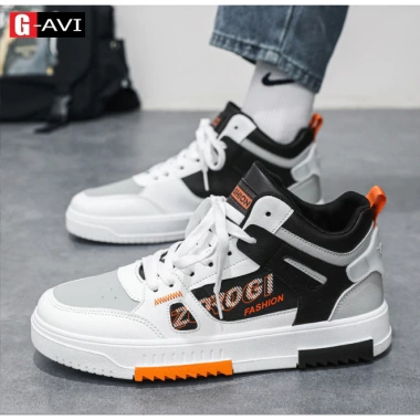 Giày Bốt Nam Cổ Cao Trẻ Đẹp Họa Tiết Phù Hợp Đi Học Đi Chơi Tết AVI T20 159k 8