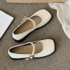 Giày Búp Bê Mary Jane Mũi Vuông Lolita Đế Cao 3cm Siêu Êm Dễ Phối Đồ MJ-26 151k 4