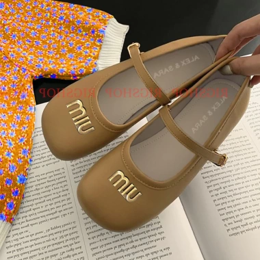 Giày Búp Bê MEYBANNI Đế 3cm Khóa Min Siêu Mềm Êm Chân C26 Giá chỉ 105.000 3