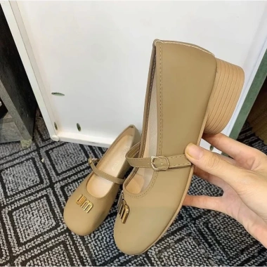 Giày Búp Bê MEYBANNI Đế 3cm Khóa Min Siêu Mềm Êm Chân C26 Giá chỉ 105.000 5