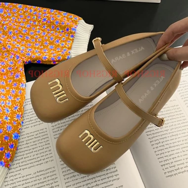 Giày Búp Bê MEYBANNI Đế 3cm Khóa Min Siêu Mềm Êm Chân C26 Giá chỉ 105.000 7