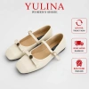 Giày Búp Bê NCSHOS Đế Bệt Mũi Vuông Quai Ngang - Giá 169.999, HOT TẾT 2.026