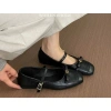 Giày Búp Bê NCSHOS Đế Bệt Mũi Vuông Quai Ngang - Giá 169.999, HOT TẾT 2.026 7
