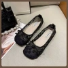 Giày Búp Bê Nơ Lưới Hoa Đế Bệt Vải Mềm Thời Trang Nữ N37 - Giá Ưu Đãi 5