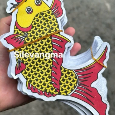 Giấy cá chép in Ông Bà Táo - Lẻ, chỉ 15.000đ, giảm từ 18.900đ, chất lượng cao