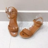 Giày cao gót nữ guốc đế xuồng 5cm quai tết bính siêu nhẹ 139k (ảnh thật) 8