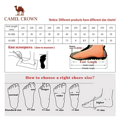 Giày chạy bộ nam CAMEL CROWN - Chống mài mòn, chống trượt, thoải mái mỗi bước