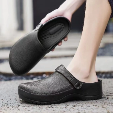 Giày Chef EVA chống thấm, trơn, dầu, mài mòn - Công sở, size 38-45, giảm giá 176k 6 Giày Chef EVA chống thấm, trơn, dầu, mài mòn - Công sở, size 38-45, giảm giá 176k 6