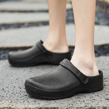 Giày Chef EVA chống thấm, trơn, dầu, mài mòn - Công sở, size 38-45, giảm giá 176k
