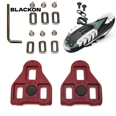 Giày Cleats Blackon SPD-LOOK cho xe đạp - Thích hợp leo núi, đường, giảm còn 89.316 VND Giày Cleats Blackon SPD-LOOK cho xe đạp - Thích hợp leo núi, đường, giảm còn 89.316 VND