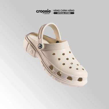 Giày Clog Croonie Reunion: Dép Sục Nam Nữ, Nhẹ Êm, Đế Cao 4cm, Không Thấm Nước