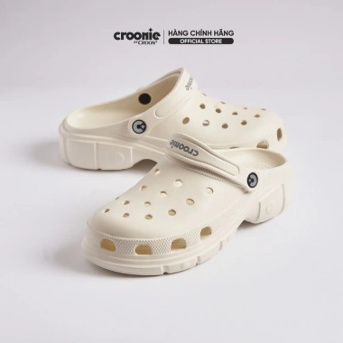 Giày Clog Croonie Reunion: Dép Sục Nam Nữ, Nhẹ Êm, Đế Cao 4cm, Không Thấm Nước 5