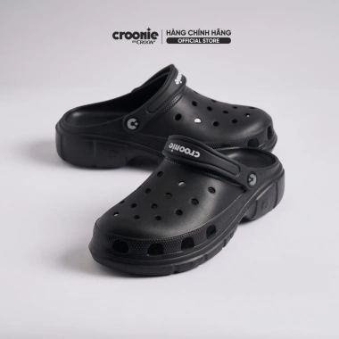 Giày Clog Croonie Reunion: Dép Sục Nam Nữ, Nhẹ Êm, Đế Cao 4cm, Không Thấm Nước 6