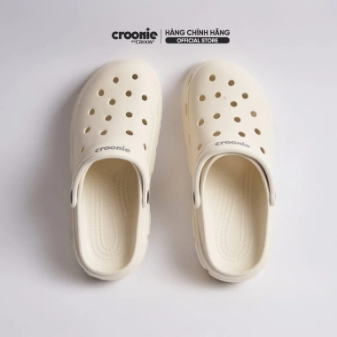 Giày Clog Croonie Reunion: Dép Sục Nam Nữ, Nhẹ Êm, Đế Cao 4cm, Không Thấm Nước 7