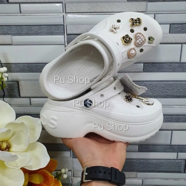 Giày Clog Unisex Cross Bella Đế Cao 8 Phân - Dép Sục Nữ Giá 335k Giảm Đặc Biệt
