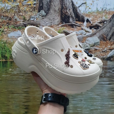 Giày Clog Unisex Cross Bella Đế Cao 8 Phân - Dép Sục Nữ Giá 335k Giảm Đặc Biệt 7 Giày Clog Unisex Cross Bella Đế Cao 8 Phân - Dép Sục Nữ Giá 335k Giảm Đặc Biệt 7