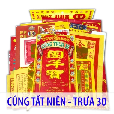 Giấy cúng Tết đa ngày 30, Giao thừa, Ông Táo, Mùng 1-3 – Giá 24.900đ, đẹp, ưu đãi