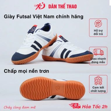 Giày đa năng cầu lông, bóng chuyền, chạy bộ, Futsal, bóng đá trong nhà - Chống trơn, phù hợp sân bê tông, 164.200₫ Giày đa năng cầu lông, bóng chuyền, chạy bộ, Futsal, bóng đá trong nhà - Chống trơn, phù hợp sân bê tông, 164.200₫