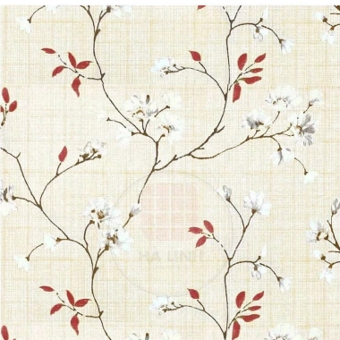 Giấy dán tường hoa 3D tự dính chống thấm nước, khổ 45cm - Phòng ngủ, khách chỉ 27k