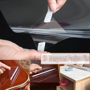 Giấy Dán Tường Trong Suốt Tự Dính 200cm Chống Dầu Chịu Nhiệt Vân Đá Cẩm Thạch 2