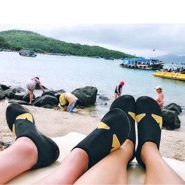 Giày Đế Cao Su Bảo Vệ Chân Chống Trượt Size Người Lớn - Giày Đi Biển, Đi Bơi, Lặn - Quyensport 139k 4