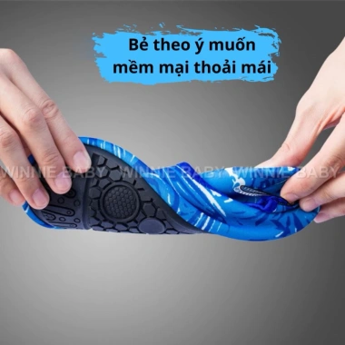 Giày Đế Cao Su Bảo Vệ Chân Chống Trượt Size Người Lớn - Giày Đi Biển, Đi Bơi, Lặn - Quyensport 139k 8