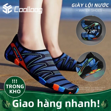 Giày đi biển chống trơn trượt, đế cao su thoát nước, an toàn tránh vật sắc nhọn, đa màu 79.000₫ 7