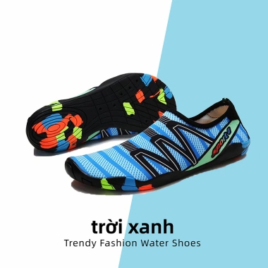 Giày đi biển chống trơn trượt, đế cao su thoát nước, an toàn tránh vật sắc nhọn, đa màu 79.000₫ 8