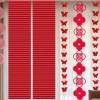 Giấy Đỏ Gấp Nếp Sẵn 30cm x 3m - Trang Trí Tết Nguyên Đán, Giá Ưu Đãi 30.000 VND 2