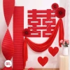 Giấy Đỏ Gấp Nếp Sẵn 30cm x 3m - Trang Trí Tết Nguyên Đán, Giá Ưu Đãi 30.000 VND 5