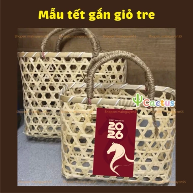 Giấy gắn giỏ Tết - Tag treo giỏ cứng, giá chỉ 29.000đ, giảm từ 35.670đ