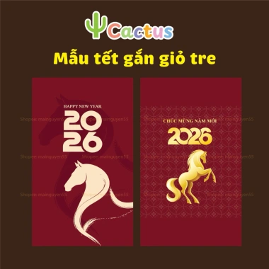 Giấy gắn giỏ Tết - Tag treo giỏ cứng, giá chỉ 29.000đ, giảm từ 35.670đ 2 Giấy gắn giỏ Tết - Tag treo giỏ cứng, giá chỉ 29.000đ, giảm từ 35.670đ 2