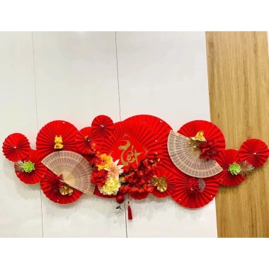 Giấy Gấp Quạt Tết A4 Đỏ Xinh Xắn - Bộ 5 Tờ - Giá ưu đãi 11.900 VND 9 Giấy Gấp Quạt Tết A4 Đỏ Xinh Xắn - Bộ 5 Tờ - Giá ưu đãi 11.900 VND 9