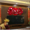 Giấy gấp sẵn Set làm quạt tết treo tường 1,2m x 65cm Giá rẻ 85.000 VNĐ 4