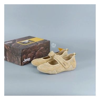 Giày Jeep Mary Jane Hybrid Nữ Brown‑Grey Chính Hãng - Giảm giá 23% chỉ 1.692.000đ