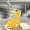 Giày Khởi Động Sáng Tạo Instagram, Ly Thủy Tinh Trong Suốt Cá Tính, Thích Nước Trái Cây và Bia, Giá 78.000₫ 3