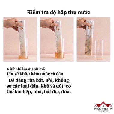 Giấy lau nhà bếp đa năng, tái sử dụng nhiều lần - Tiện lợi, tiết kiệm chi phí 7