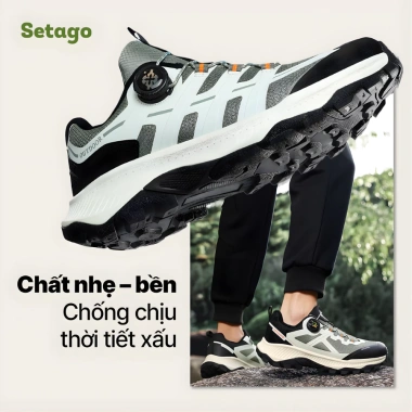 Giày leo núi Viper chống nước, đế cao su bám chắc, không trơn trượt – Giá 800.000₫