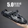 Giày Lỗ Dừa Nam Mùa Hè Sandal Thoáng Khí Chống Trượt Đi Biển Giá 205.200đ